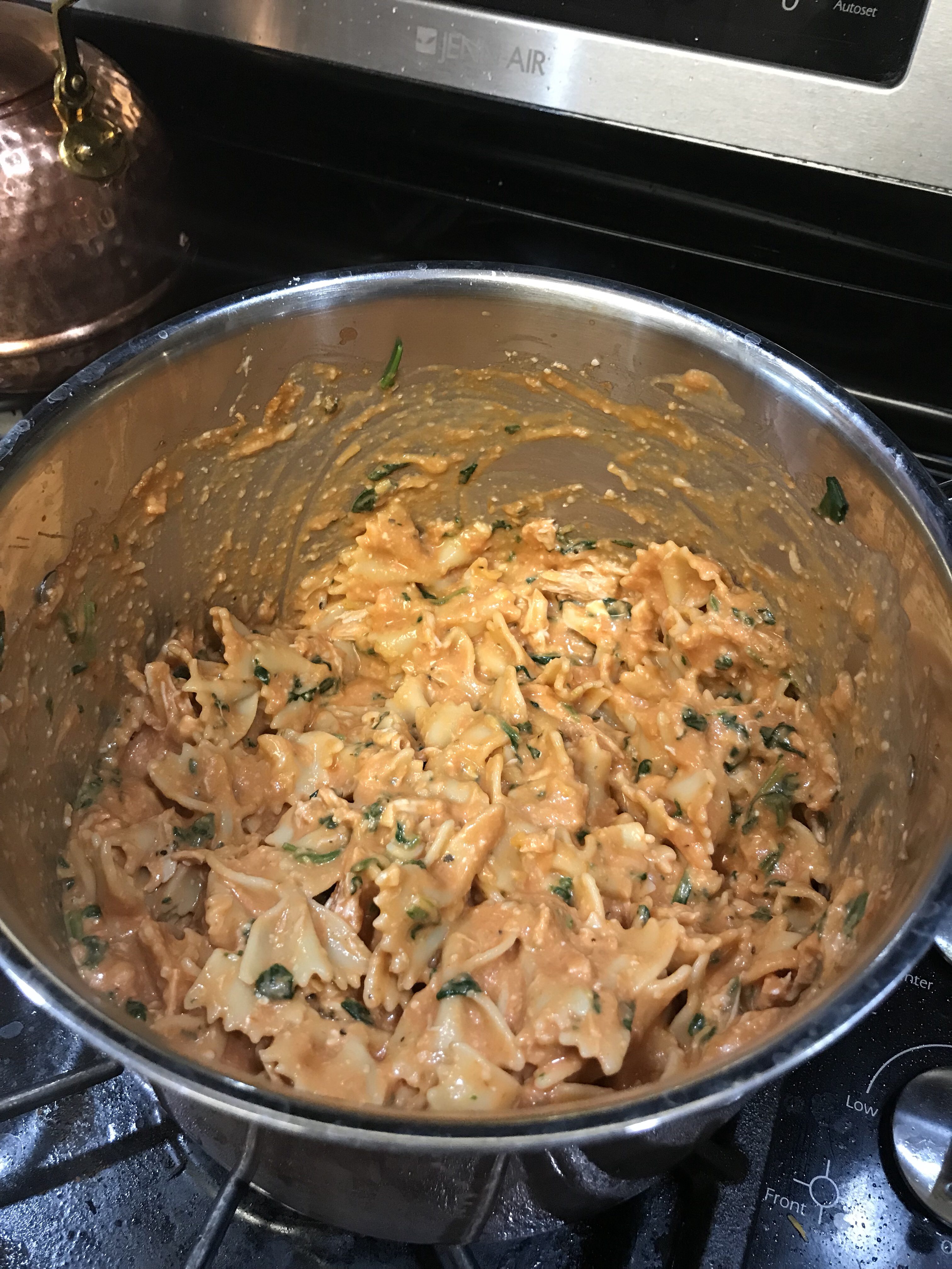 Cheesy Chicken Pasta Bake 7 img 2096 Cheesy Chicken Pasta Bake