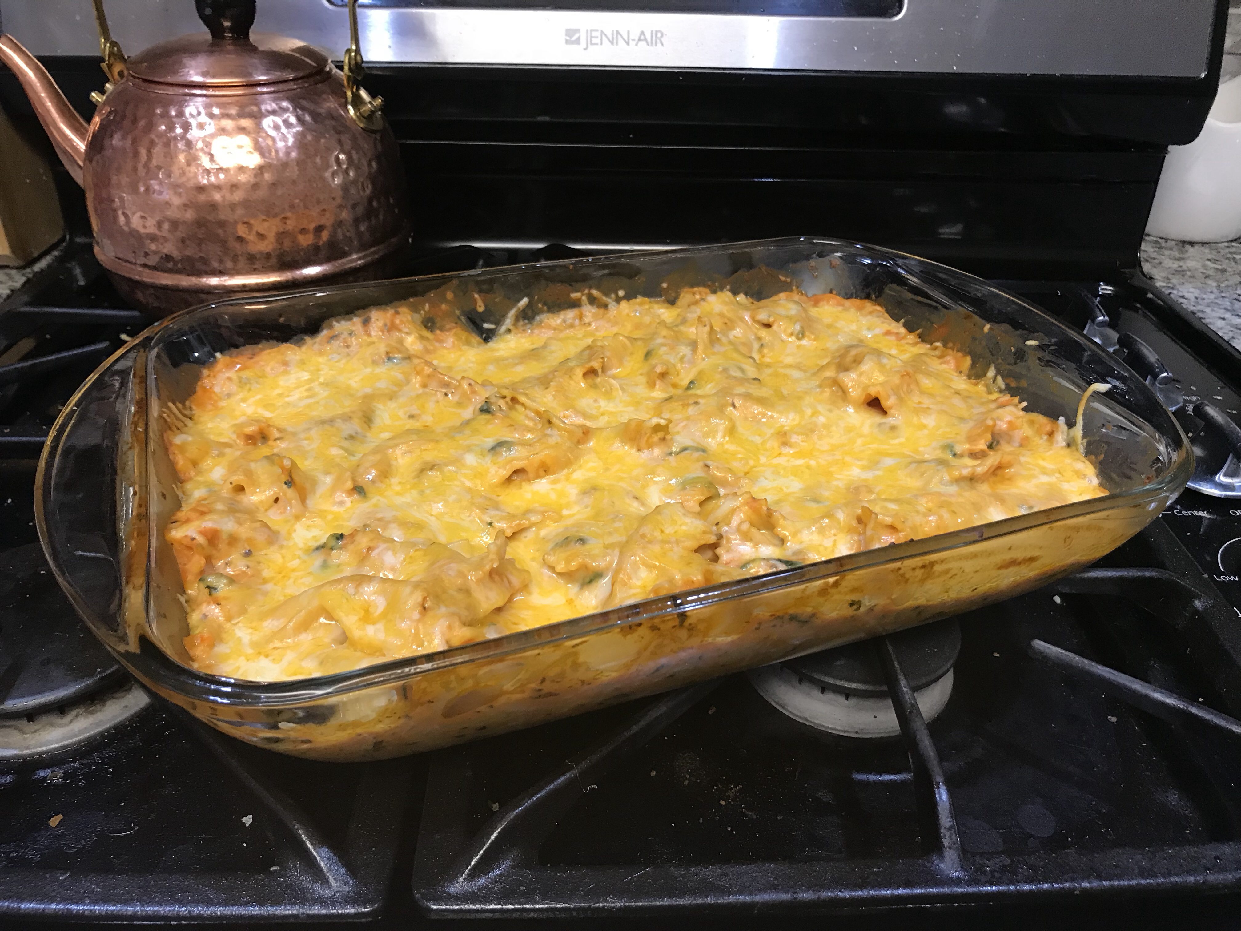 Cheesy Chicken Pasta Bake 8 img 2102 Cheesy Chicken Pasta Bake