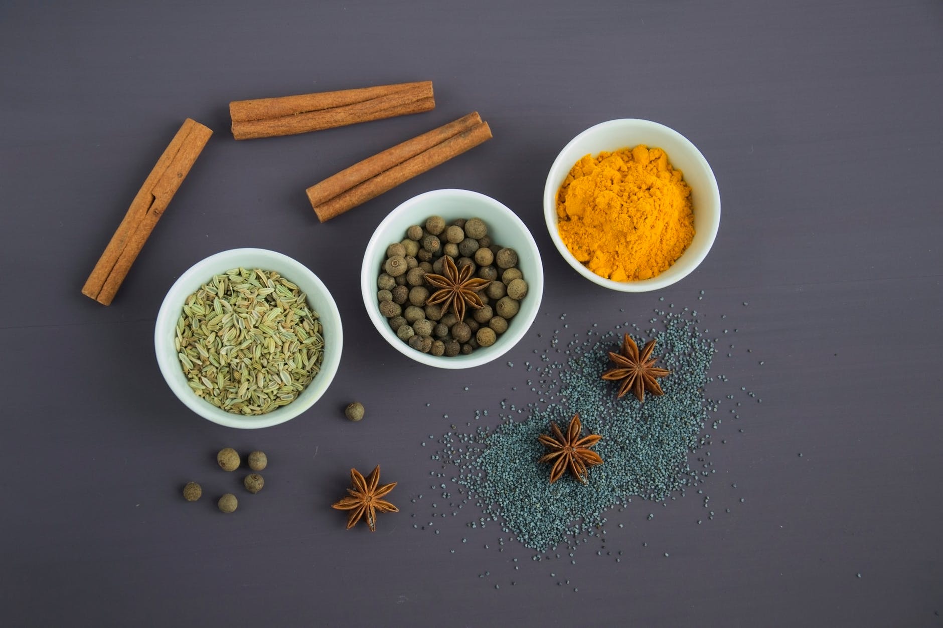 90 Unique Spices to Grow in Your Herb Garden 8 Turmeric, Star anise, Cinnamon Sticks