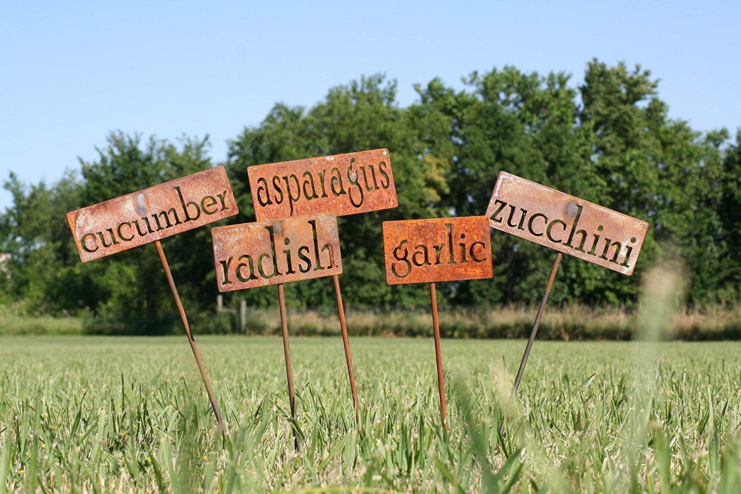 Custom Metal Garden Markers