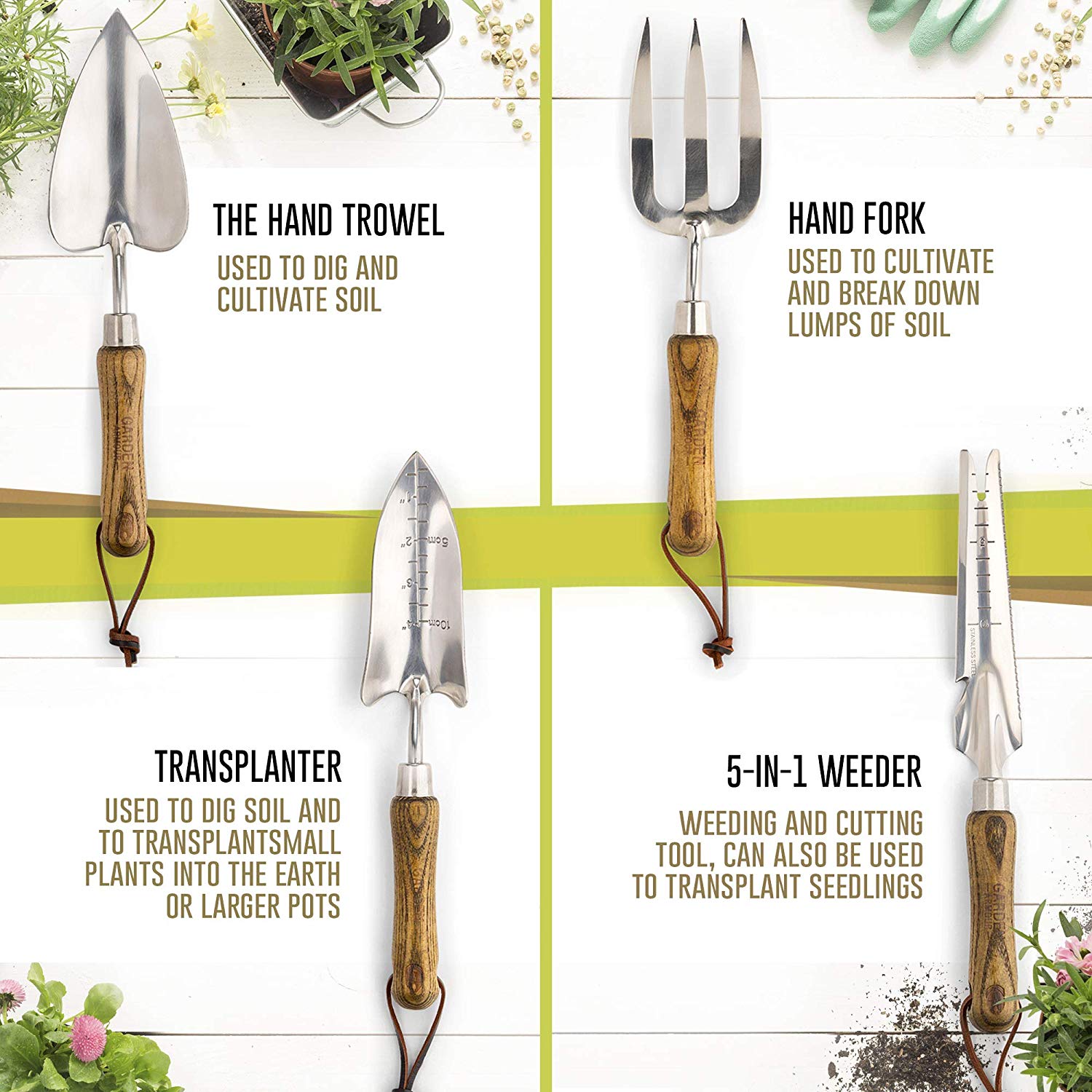 Garden Hand Tools Set