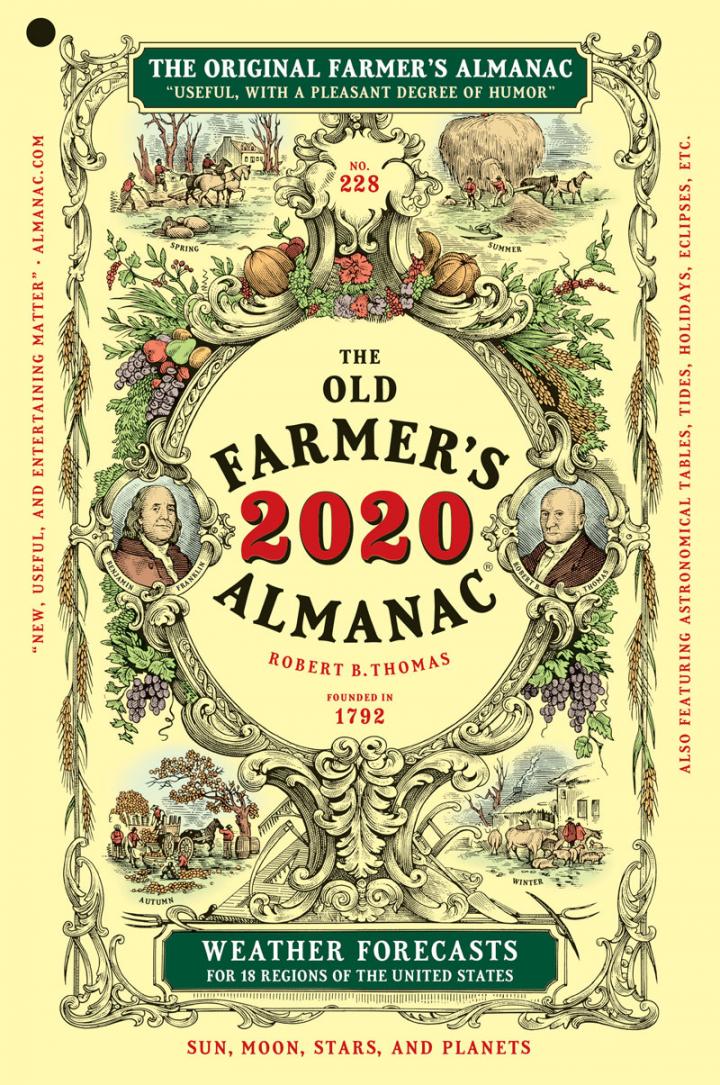 Old Farmer's Almanac 2020 Book