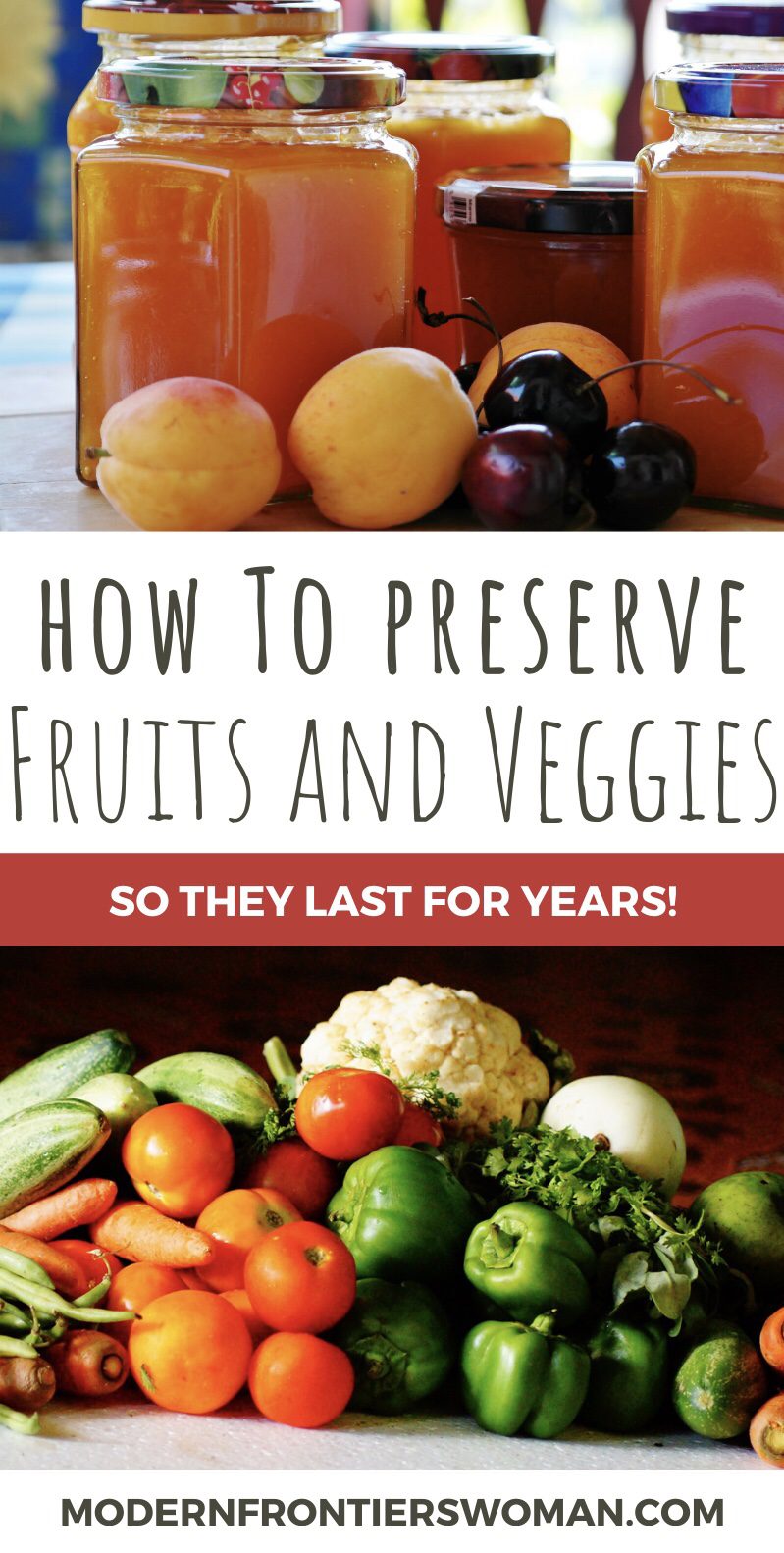 8 Ways to Preserve Your Harvest 29 How to preserve fruits and veggies so they last for years 8 Ways to Preserve Your Harvest