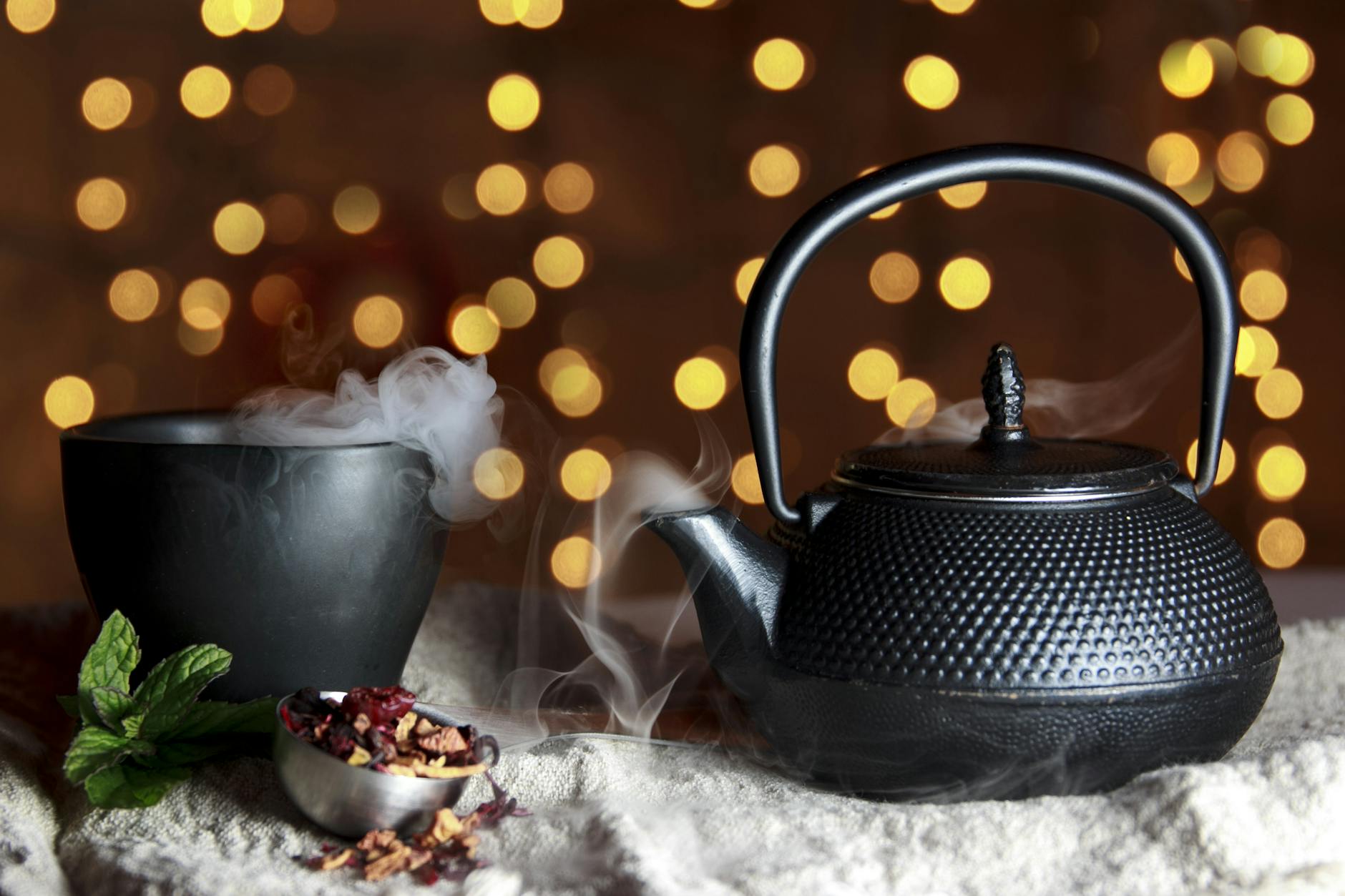 Happy Tea: Uplifting Herbs for the Winter Blues