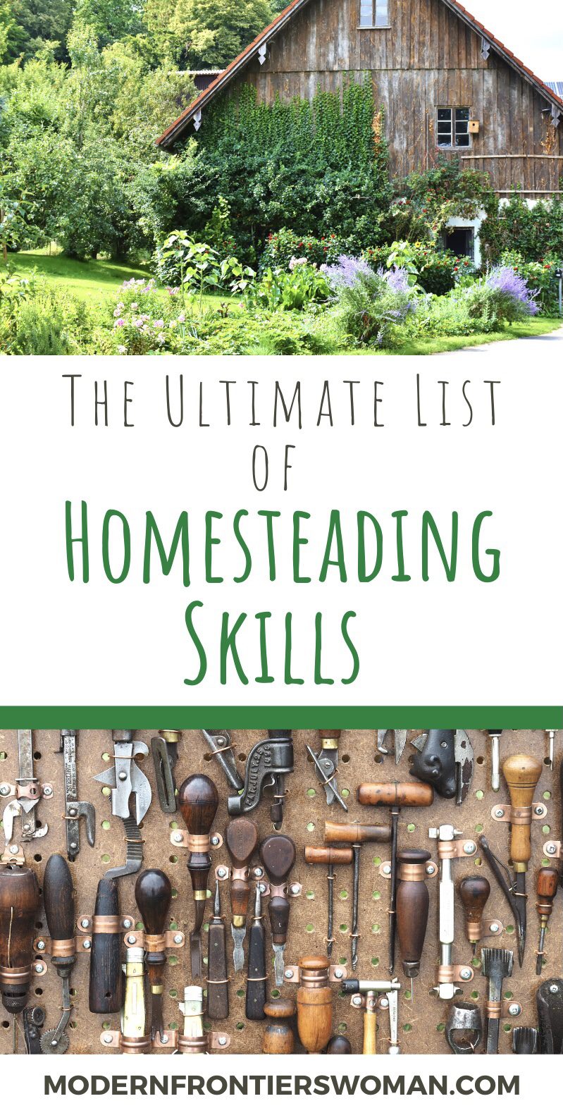 The ultimate list of homesteading skills
