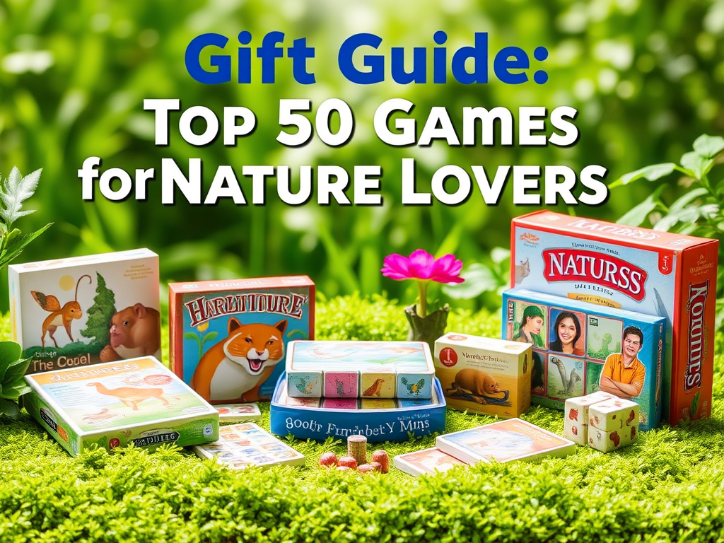Gift Guide: Top 50 Games for Nature Lovers Image