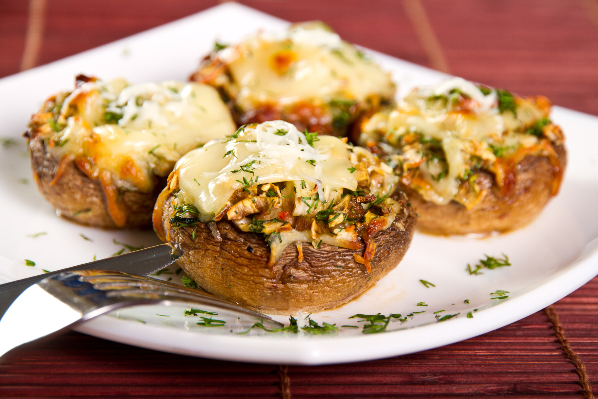 untitled design 56 1 Italian Egg Stuffed Portobello Mushrooms (5 ingredient dinner!)