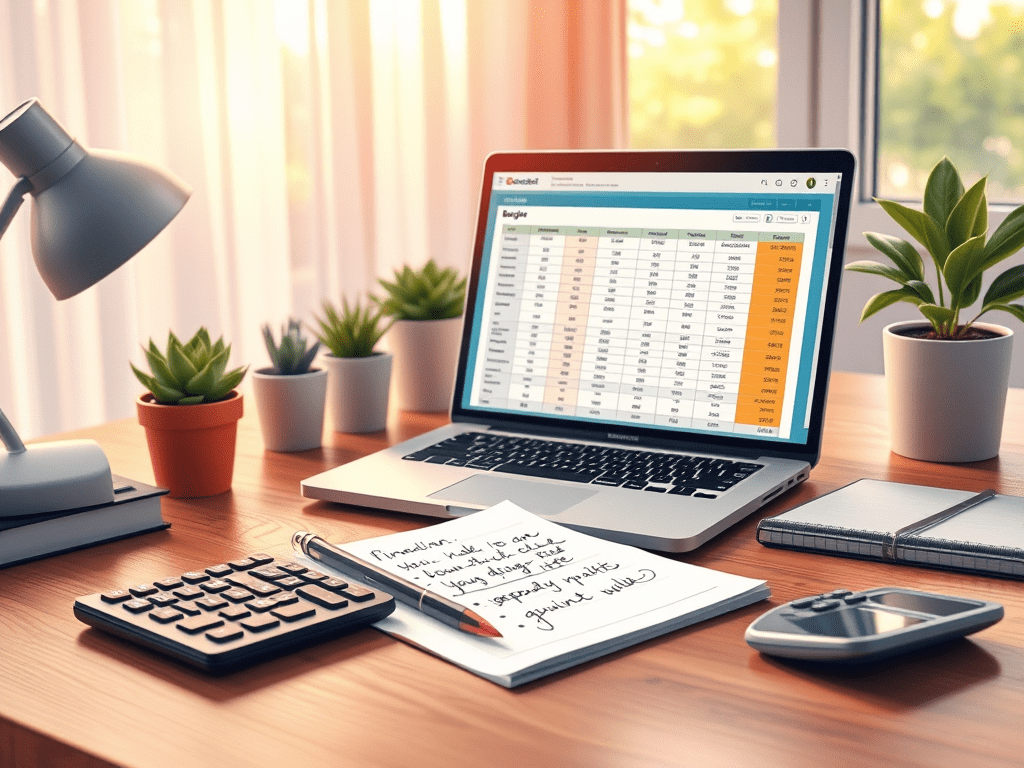 create a vibrant and engaging image that captures the essence Master Your Money: How Budgeting Can Transform Your Life