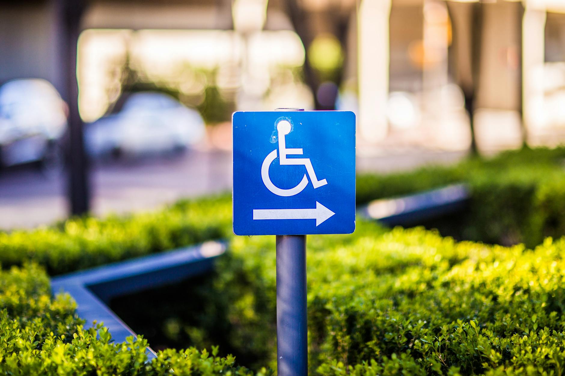 shallow focus photo of pwd signage