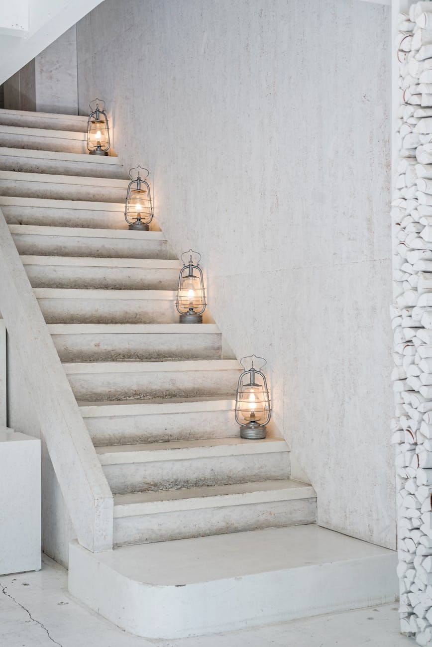 candles on the staircase 7 Easy Home Upgrades to Enhance Your Listing