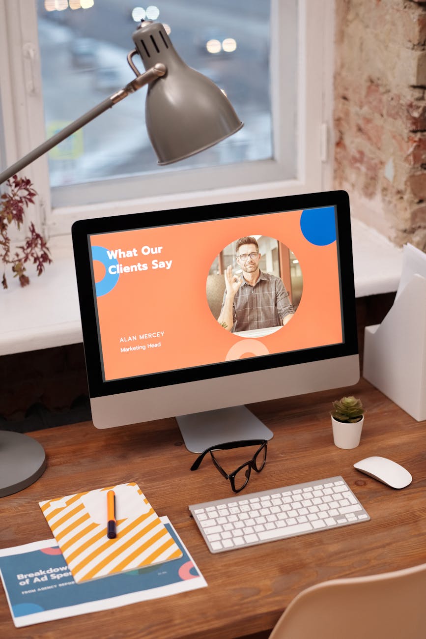simple workspace at home 7 Crucial Features You Need For A User-Friendly Business Website