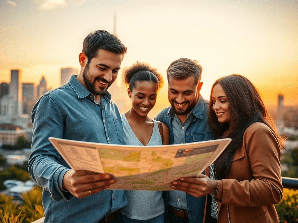 create a highly detailed high resolution image that captures the essence 4 How to Choose the Perfect Location to Invest in Real Estate