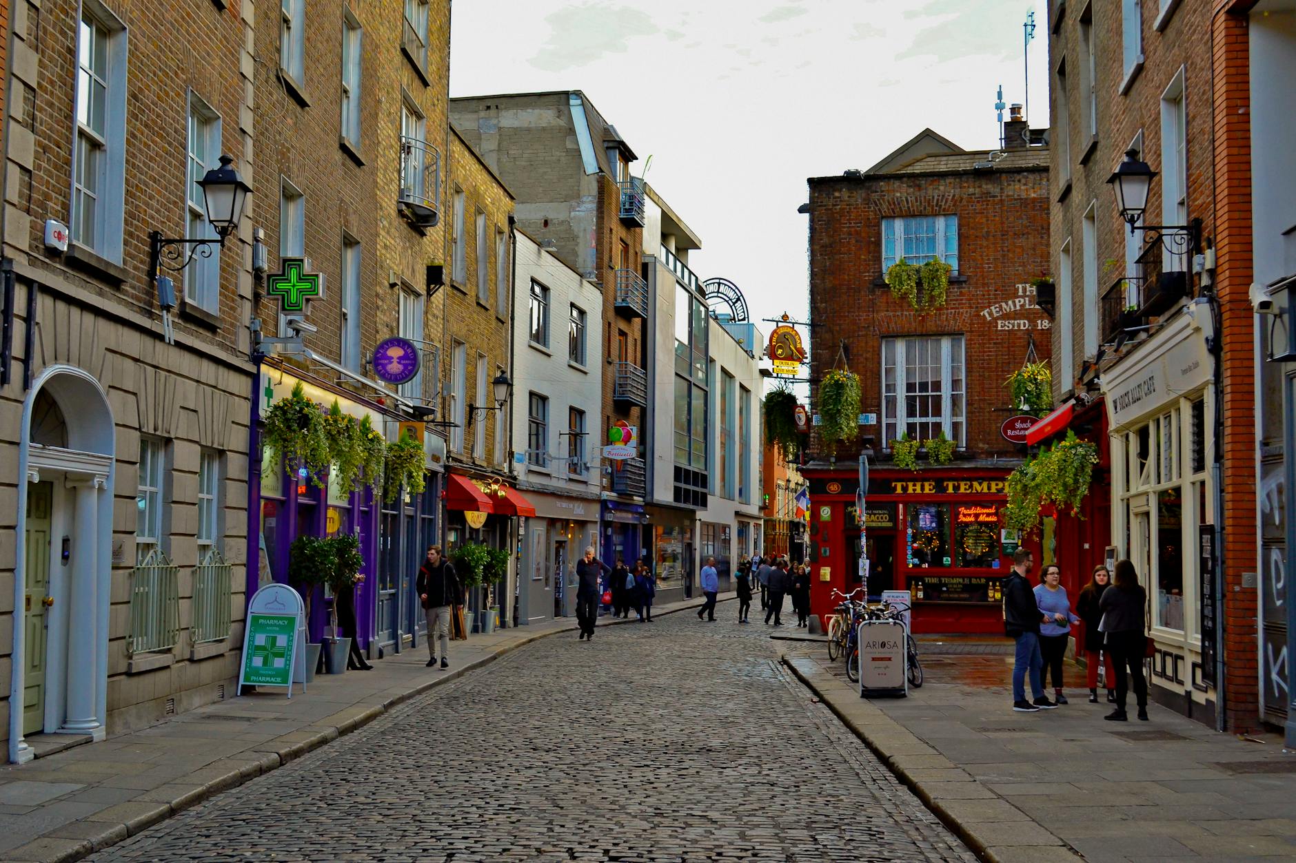 bustling street in dublin s historic temple bar Profitable Real Estate Investment Strategies: Tools, Tech, and Resources