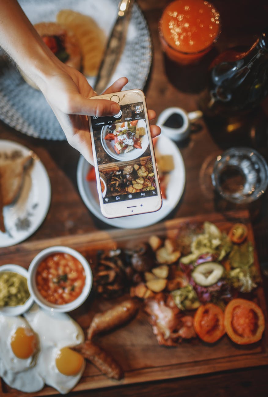 How to Do Influencer Marketing Like a Pro: Crush the Game and Build Your Brand 10 crop person taking photo of delicious breakfast How to Do Influencer Marketing Like a Pro: Crush the Game and Build Your Brand