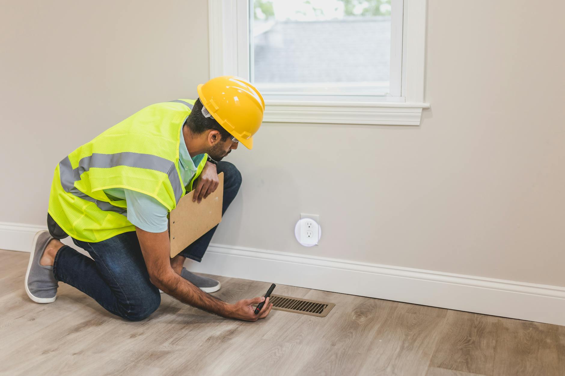 a contractor checking the socket Home Fixes You'll Want To Hire A Pro For