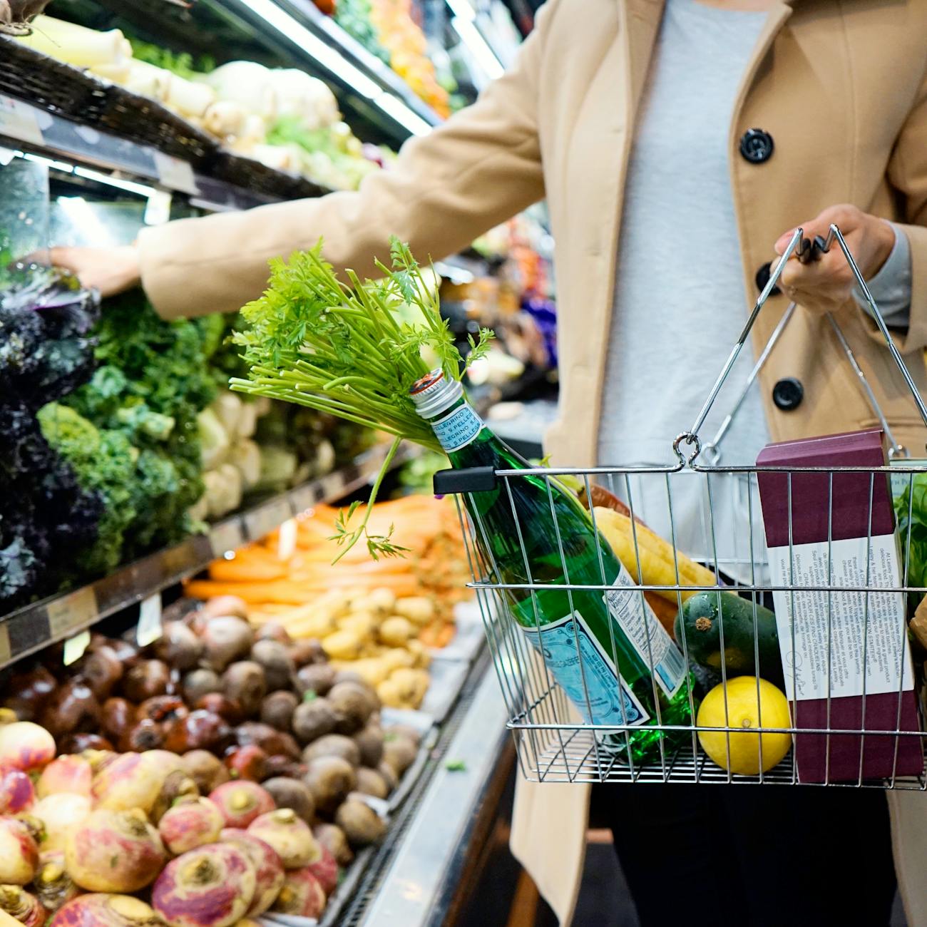 Shaving Dollars From Your Grocery Bills: Shopping Tips to Save Money 8 a person holding a basket Shaving Dollars From Your Grocery Bills: Shopping Tips to Save Money