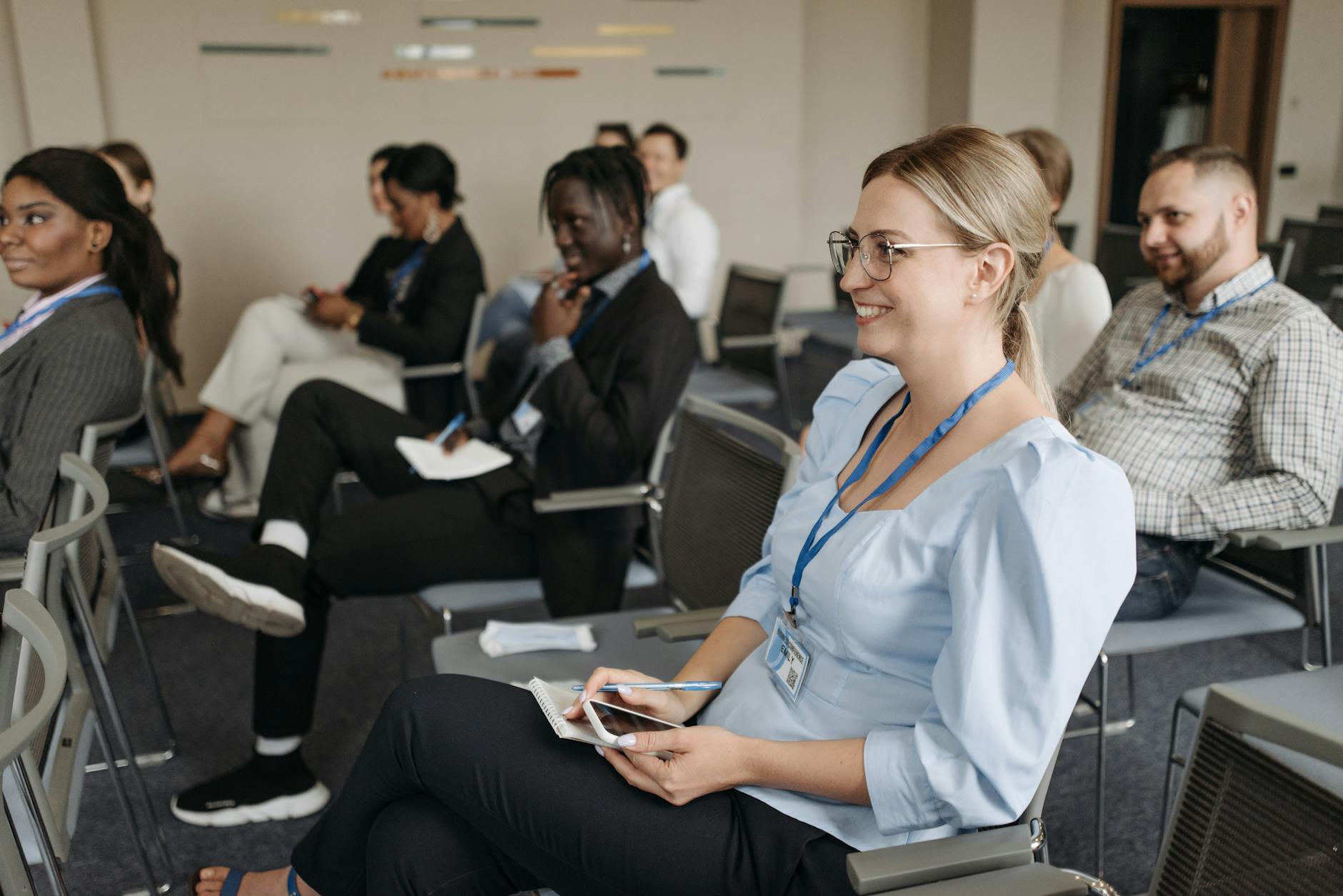 How to Plan a Successful Career Path 10 woman in blue long sleeve shirt sitting on gray chair smiling How to Plan a Successful Career Path