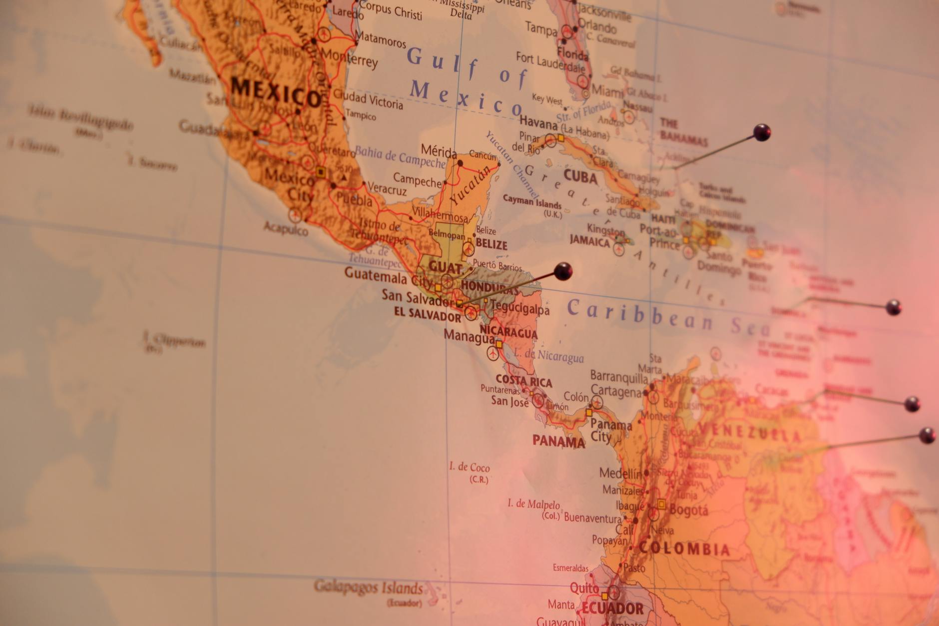 Why Honduras Property Investment Is a Smart Choice for Your Real Estate Portfolio 11 pins on map of central america Why Honduras Property Investment Is a Smart Choice for Your Real Estate Portfolio