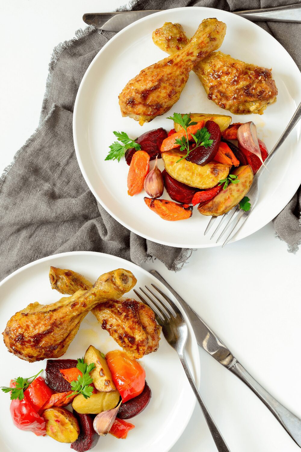 20 Cozy Fall Meals Even the Pickiest Kids Will Devour Crispy Baked Chicken Drumsticks with Root Veggies