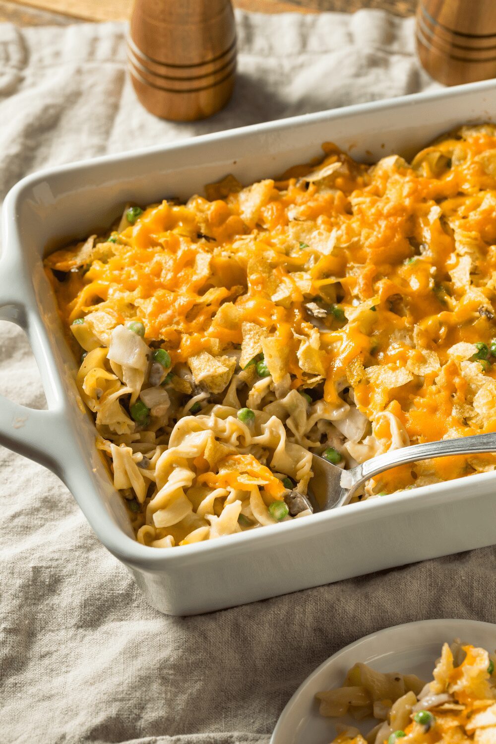 20 Cozy Fall Meals Even the Pickiest Kids Will Devour Creamy Tuna Noodle Casserole