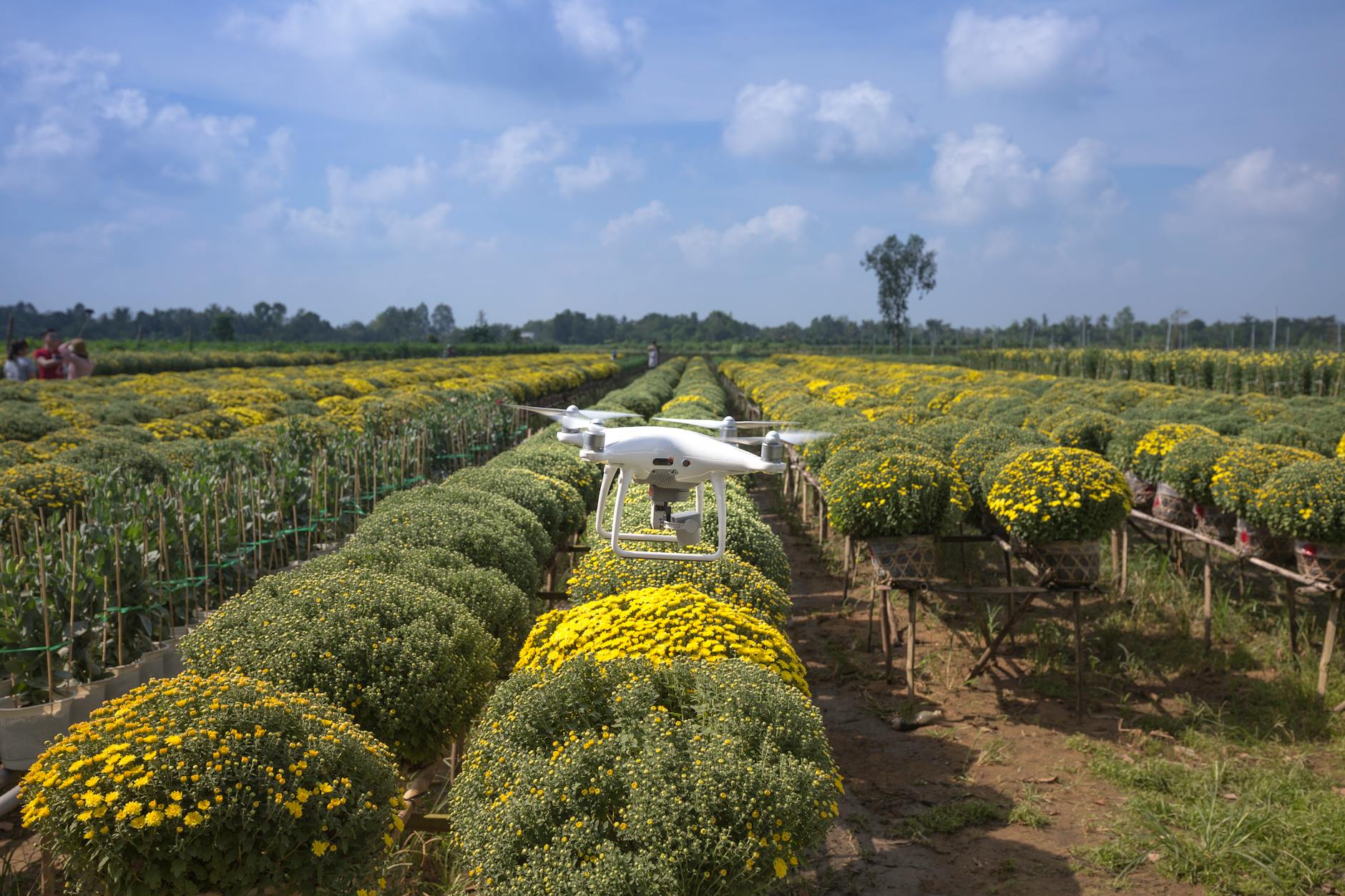 dji phantom drone on air Rural Tech Tools That Make Country Living Easier