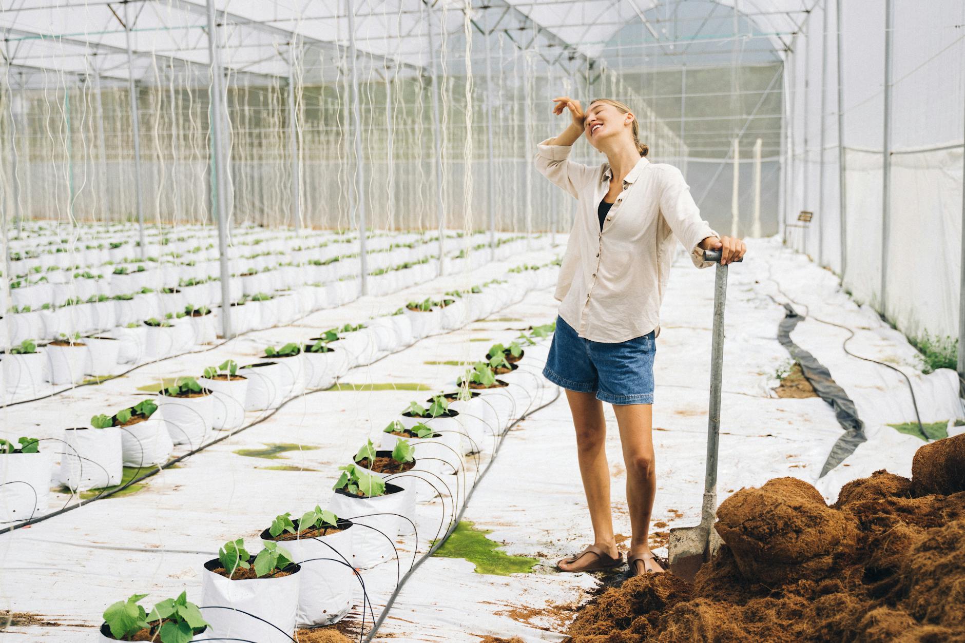 a woman doing farming 9 Tips to Plan Ahead for the Next Farming Season
