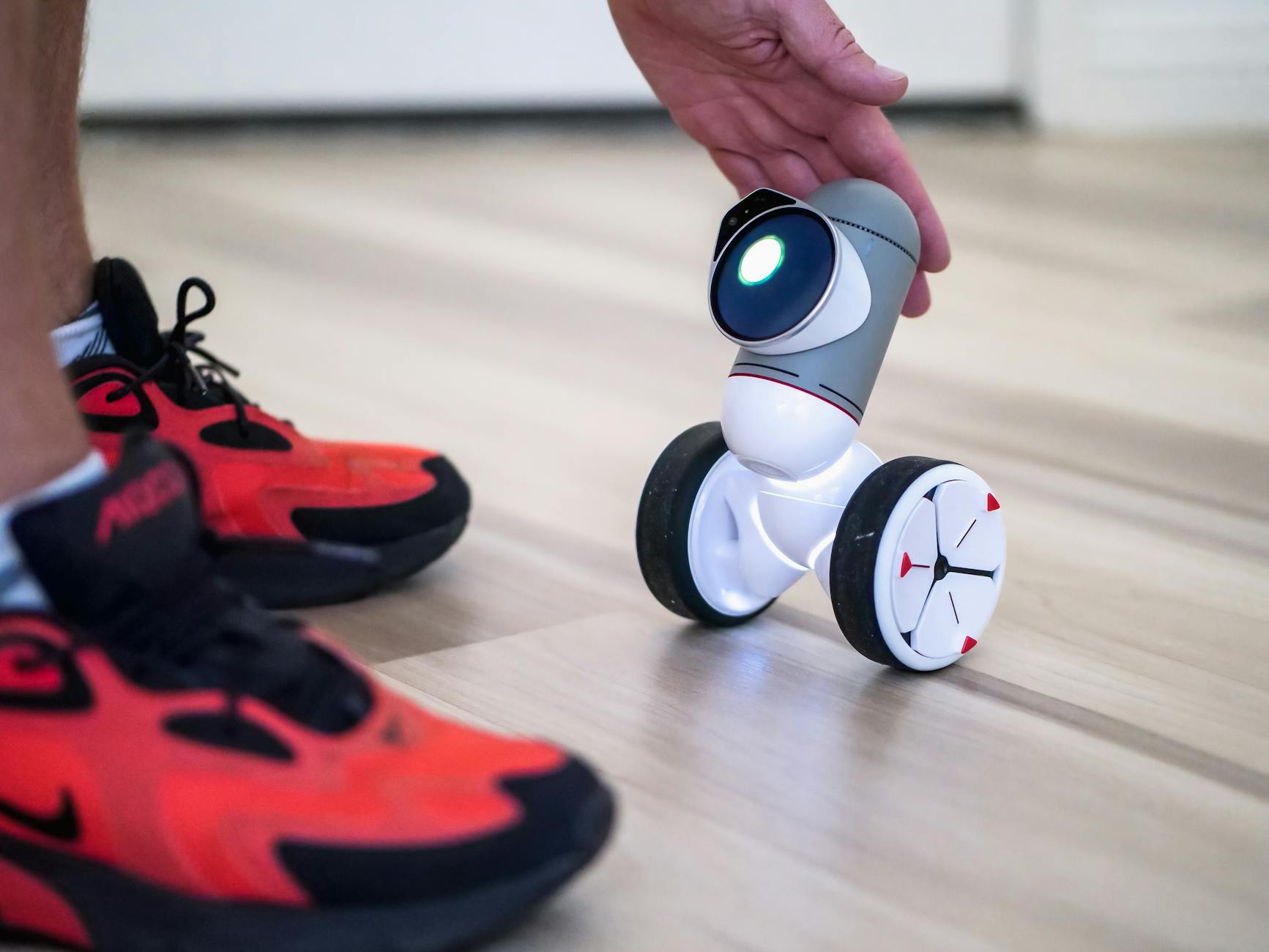 a white and black robot toy The Rise of Practical Smart Gear for Tactical Tech at Home