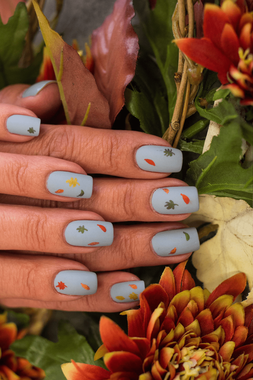 150+ Stunning Fall Nails to Inspire Your Next Manicure 121 150+ Stunning Fall Nails Ideas to Inspire Your Next Manicure