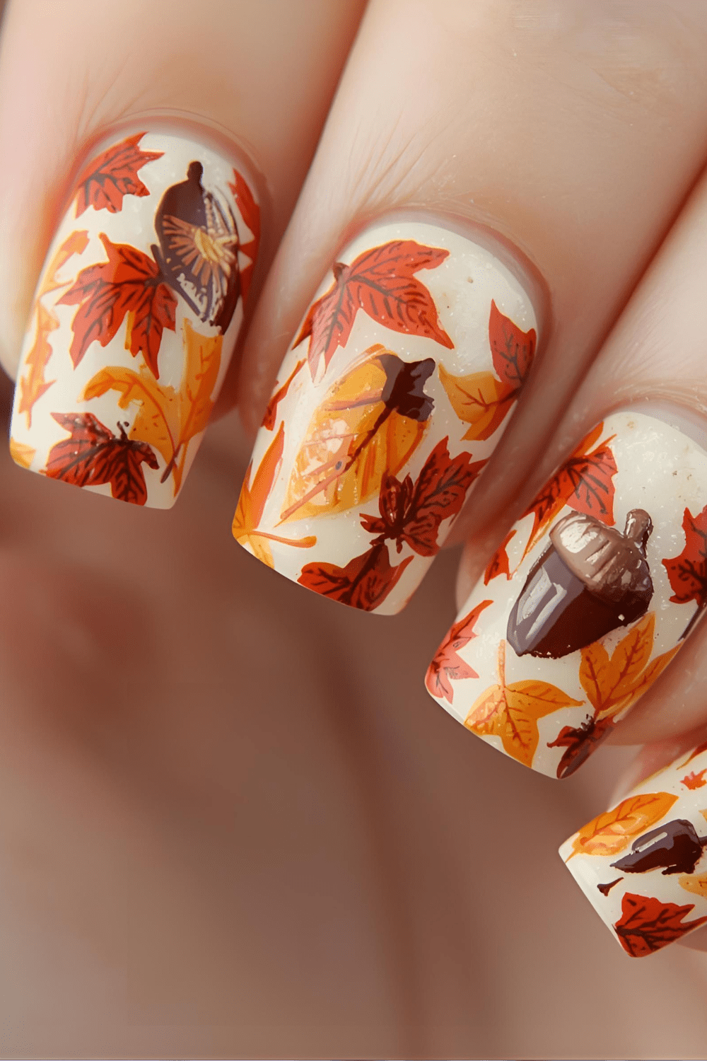 150+ Stunning Fall Nails to Inspire Your Next Manicure 15 150+ Stunning Fall Nails Ideas to Inspire Your Next Manicure
