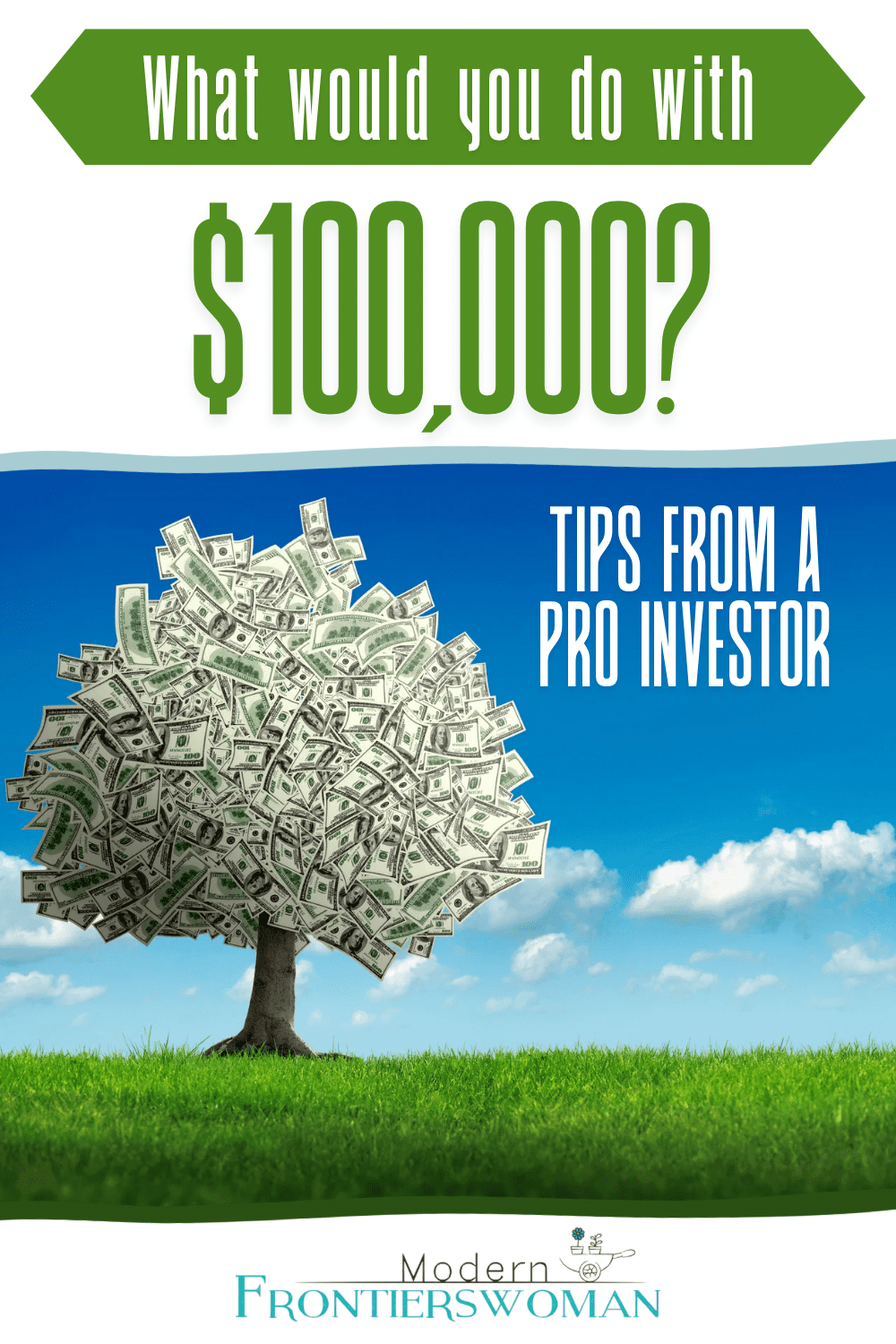 What Would You Do With $100,000? Tips From a Pro Investor 