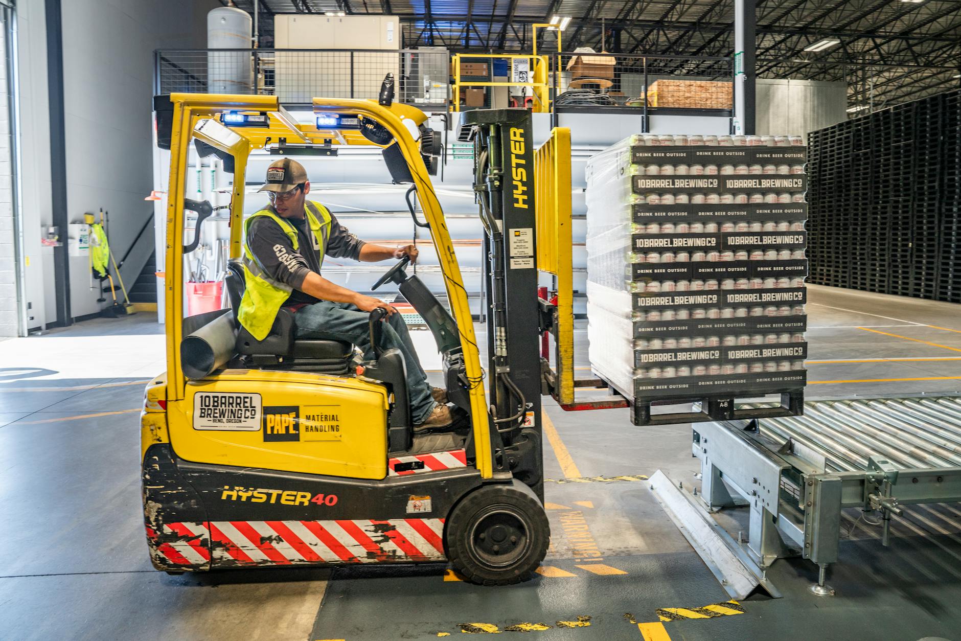 person using forklift Tips For Mastering Your Supply Chain In The Digital Age