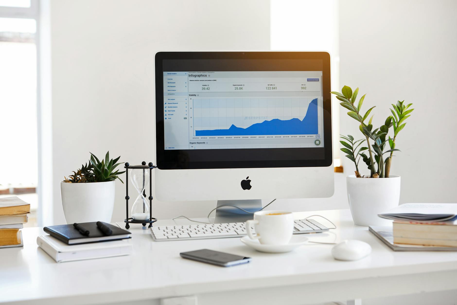 Why Successful Businesses Break Down Plus 6 Ways to Prevent It 7 silver imac displaying line graph placed on desk Why Successful Businesses Break Down Plus 6 Ways to Prevent It